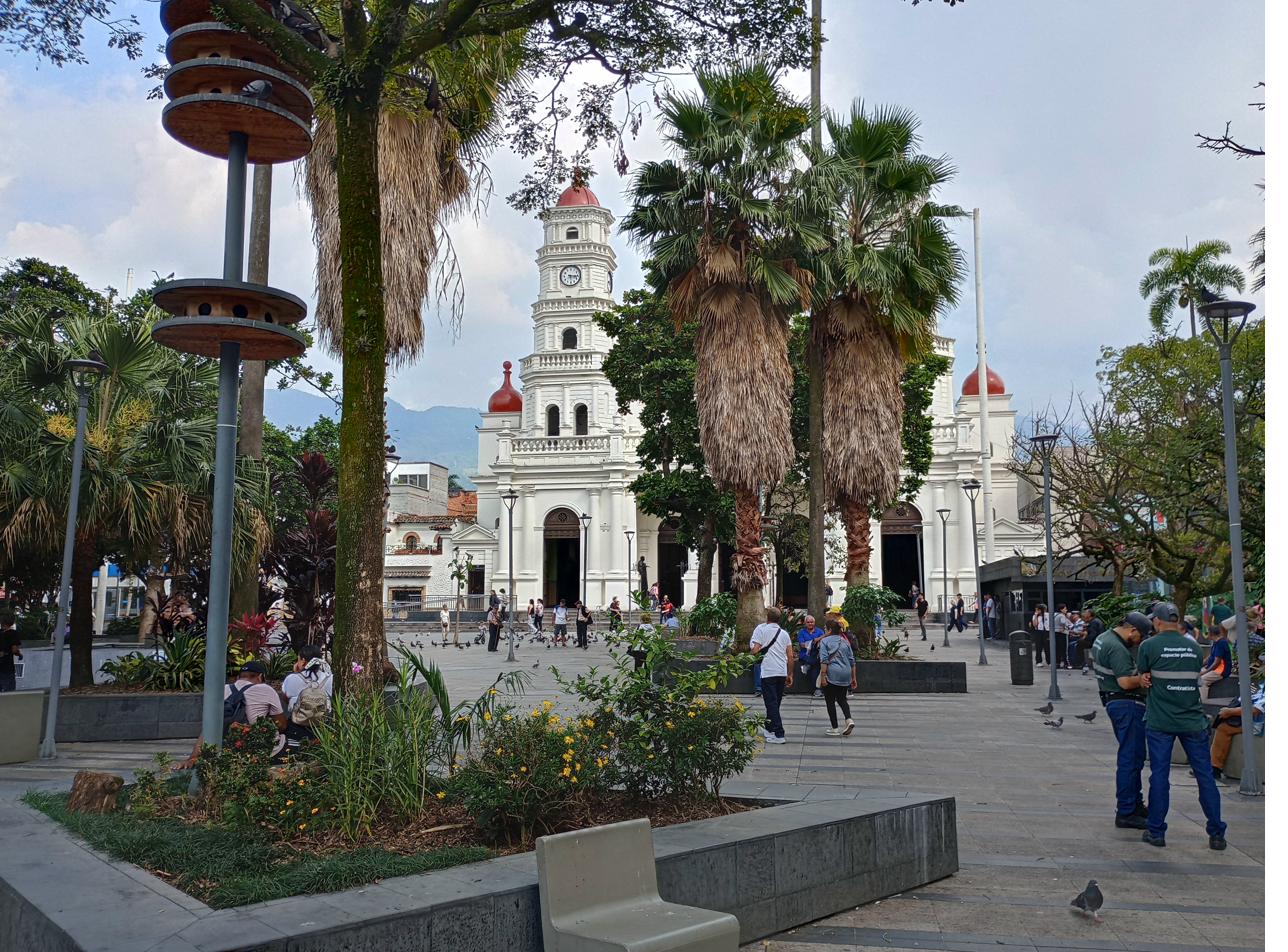 Neighborhood square in Envigado
